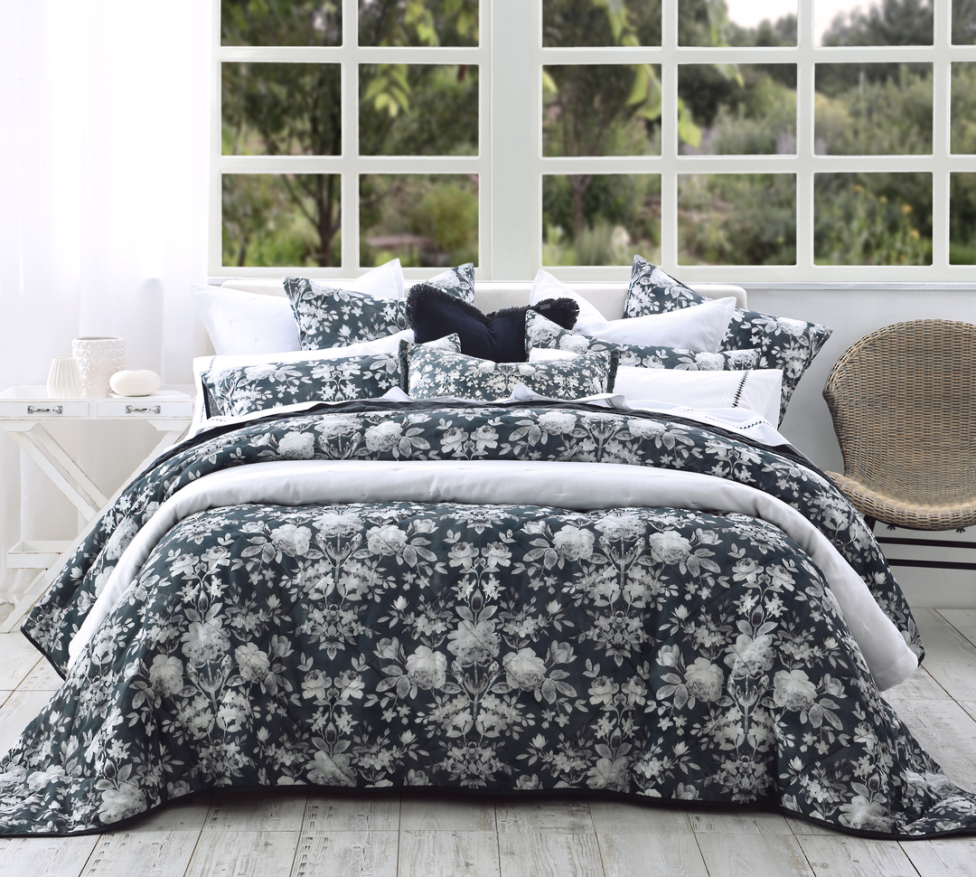 MM Linen Georgie Bedspread Set | Luxury Linen-Cotton Bedding NZ image 0